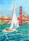 Print of "San Francisco"