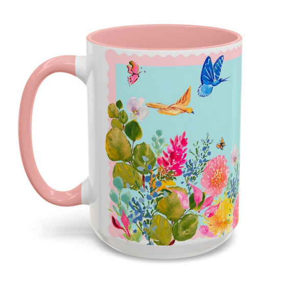 Tropical Floral Mug