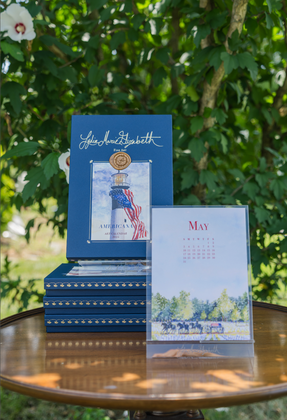 Americana 2026 Desk Calendar Box - Ltd. 10th Anniversary Edition