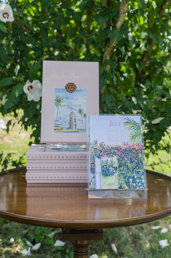 Palm Beach 2026 Desk Calendar Box - Ltd. 10th Anniversary Edition