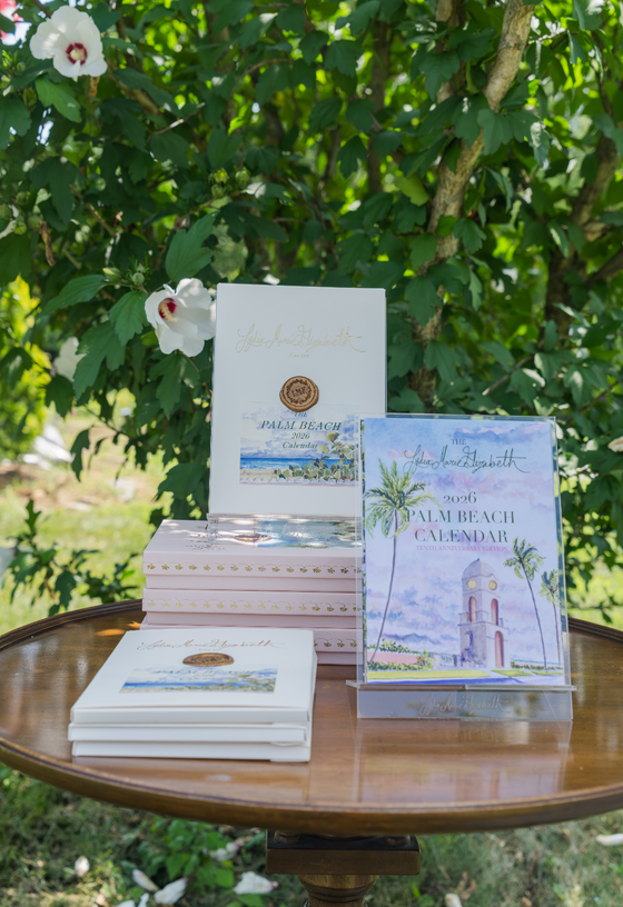 Palm Beach 2026 Calendar Refill