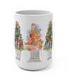 Colonial Topiaries 15 oz Mug