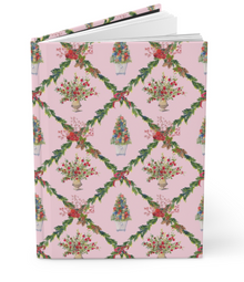 Topiaries in Pink Hard Cover Journal