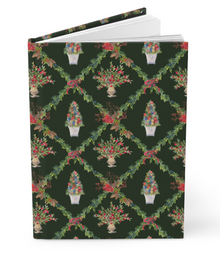  Topiaries in Green Hard Cover Journal