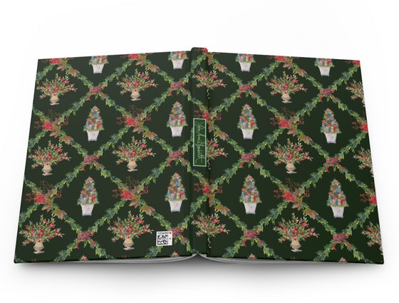 Topiaries in Green Hard Cover Journal