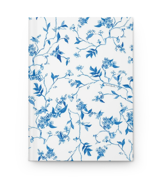 Blue and White Petite Journal