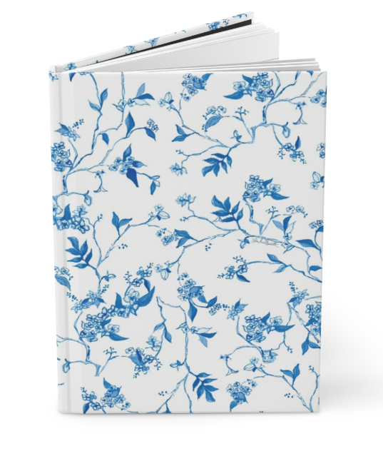 Blue and White Petite Journal