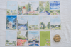 2027 American Garden Calendar Box & Easel