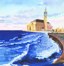  Print of "A Vision of Casablanca"