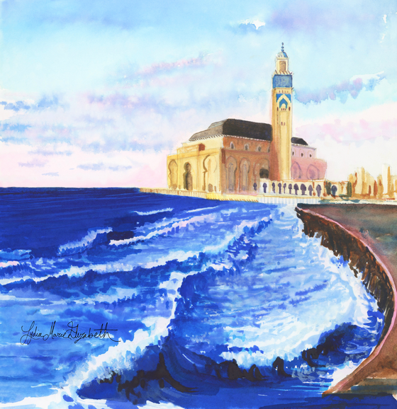 Print of "A Vision of Casablanca"