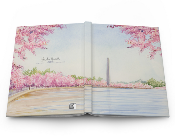 Cherry Blossom Hard Cover Journal