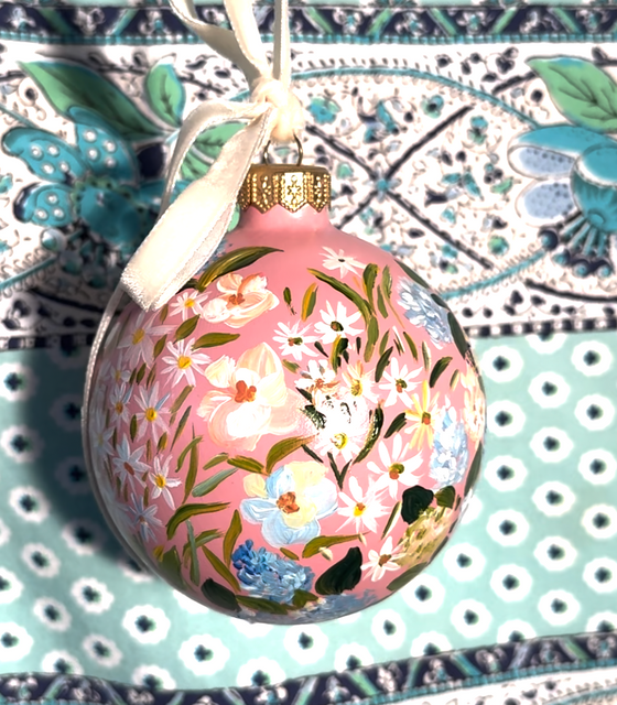 Garden Hand Painted Ornament