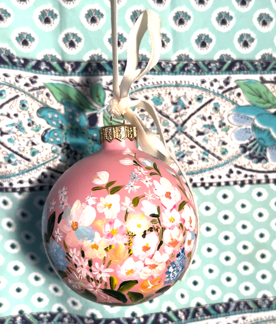 Garden Hand Painted Ornament