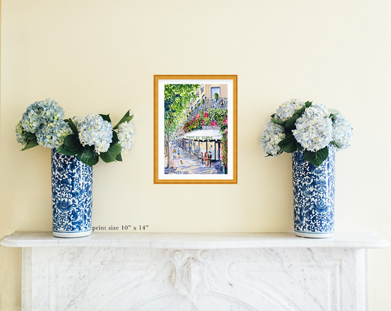 Print of “Café Flore”