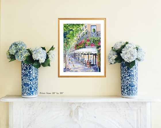 Print of “Café Flore”