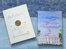  Washington DC 2025 Desk Calendar (Refill Folder)