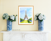 Print of “High Summer under the Eiffel Tower”