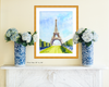 Print of “High Summer under the Eiffel Tower”