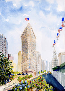  Print of "Flat Iron"