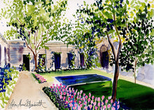  Print of "Frick Garden"