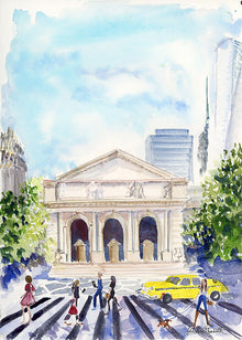  Print of “The Public Library”