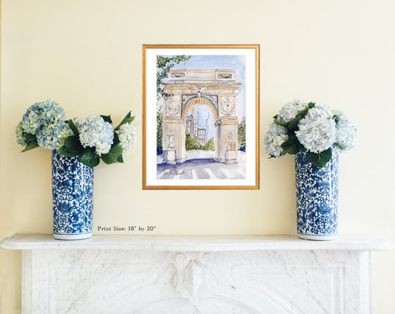 Print of “Washington Square Arch”