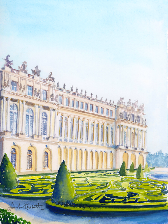 Print of “Gardens of Versailles”