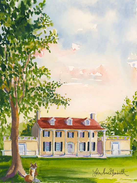 Print of "Illusive – Welbourne Inn"