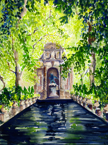  Print of "Medici Fountain"