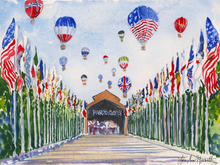  Print of "Olympic Village"