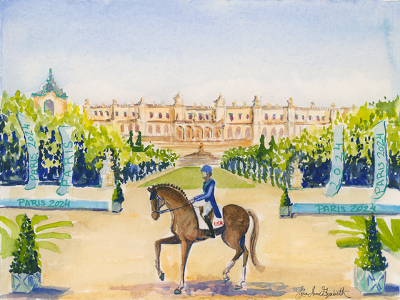 The Piaffe at Versailles