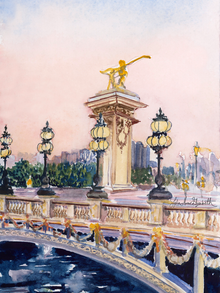  Print of “Pont Alexander III Bridge”