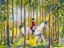  Print of "Through the Trees"