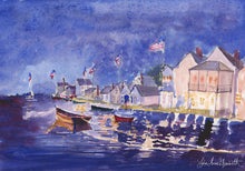  Nantucket Harbor by the Evening Light