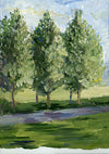Three Trees (Oil Painting)