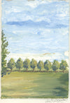 View of Oatlands (Oil Painting)