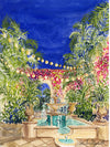 Print of "The Breakers' Palm Courtyard"