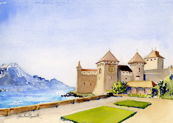Print of "Chillon Castle"