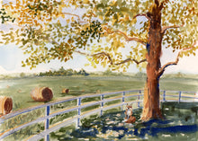  Print of “Contemplative Fox”