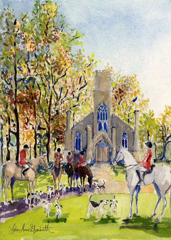 Print of “Grace Episcopal Church”