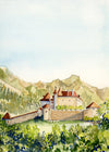 Print of "Gruyeyes Castle"