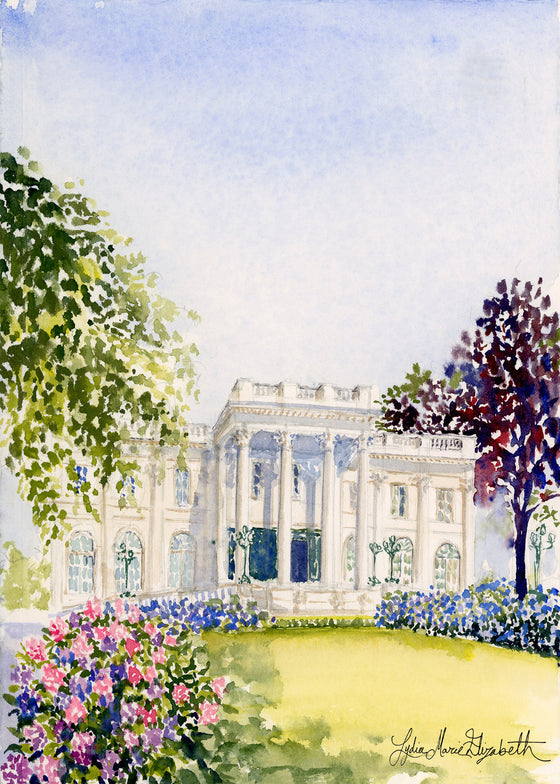 Print of “The Marble House”