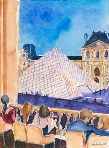  Print of "Paris is for Us"
