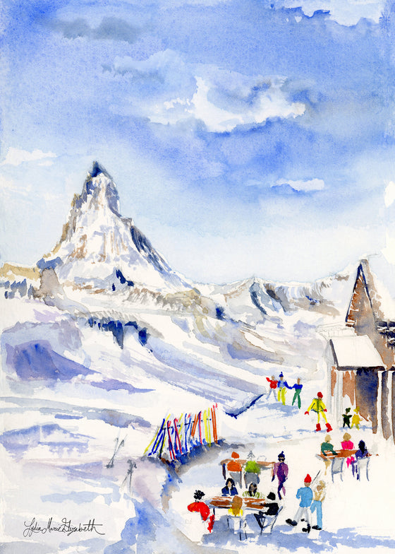 Ski Break at the Matterhorn
