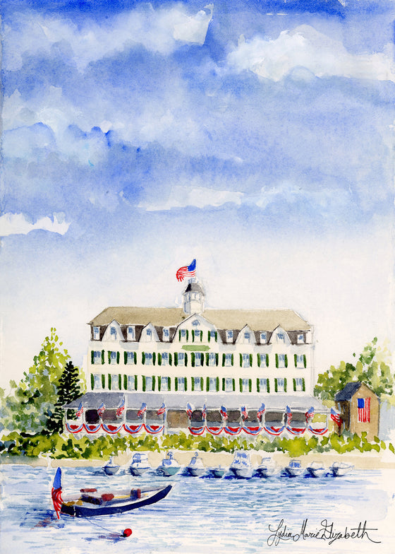 Print of “The National Hotel”