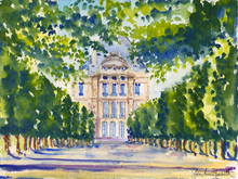 Print of "Tulleries Garden Stroll"
