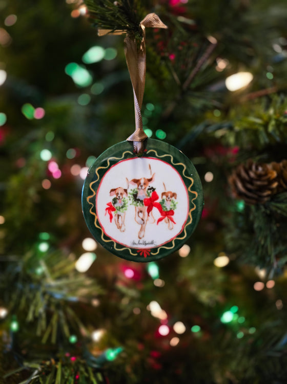 Hunt Country Christmas Characters Ornaments The Hounds