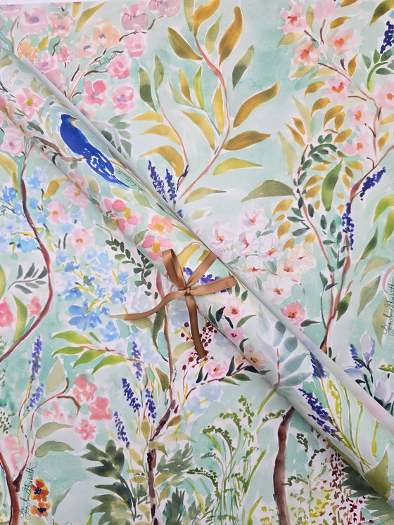 Two Birds Wrapping Paper