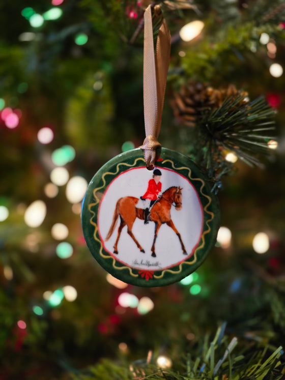 Hunt Country Christmas Characters Ornaments The Rider
