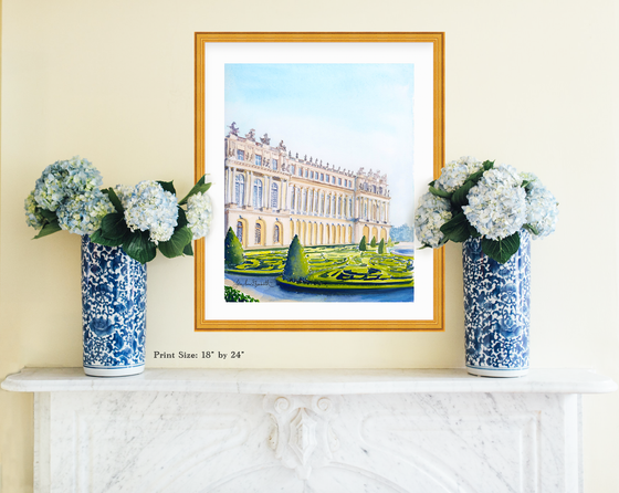 Print of “Gardens of Versailles”